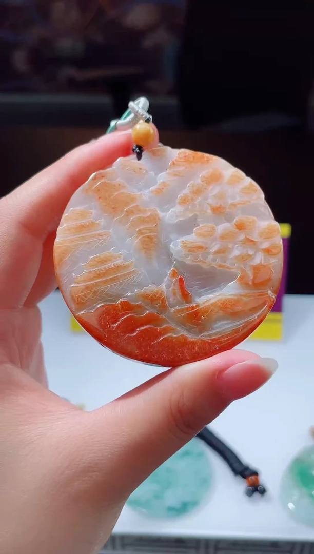 颈饰未镶嵌翡翠翡翠多样性发其一