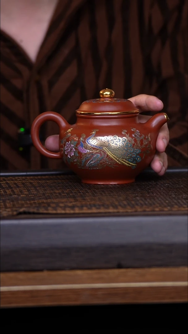 茶壶紫砂宜兴手工原矿紫砂壶001