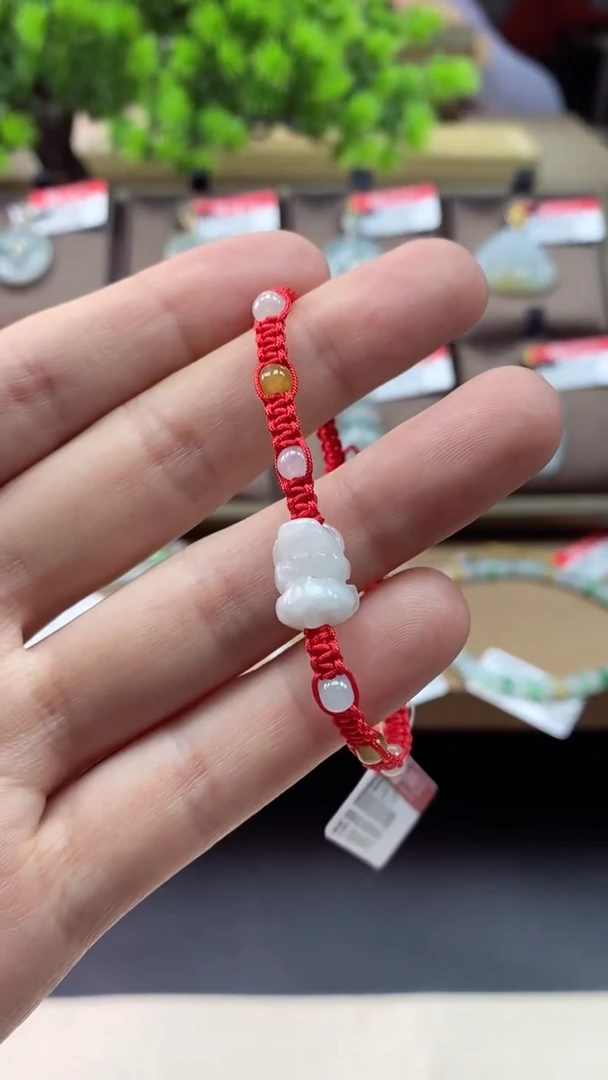 【闪购商品】翡翠手绳未镶嵌貔貅手绳