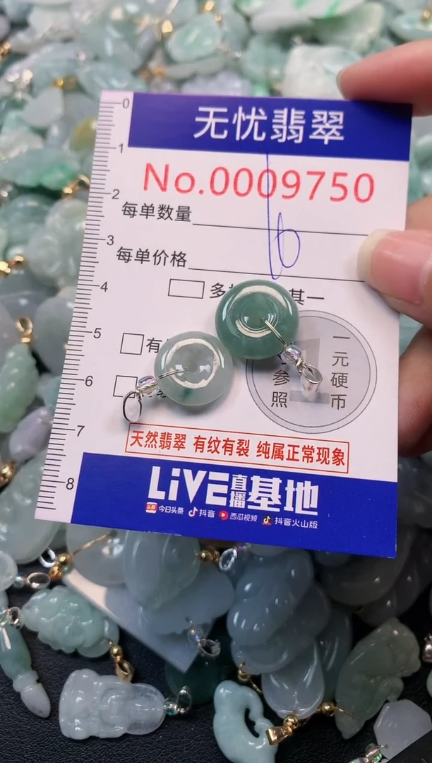 颈饰未镶嵌翡翠9750