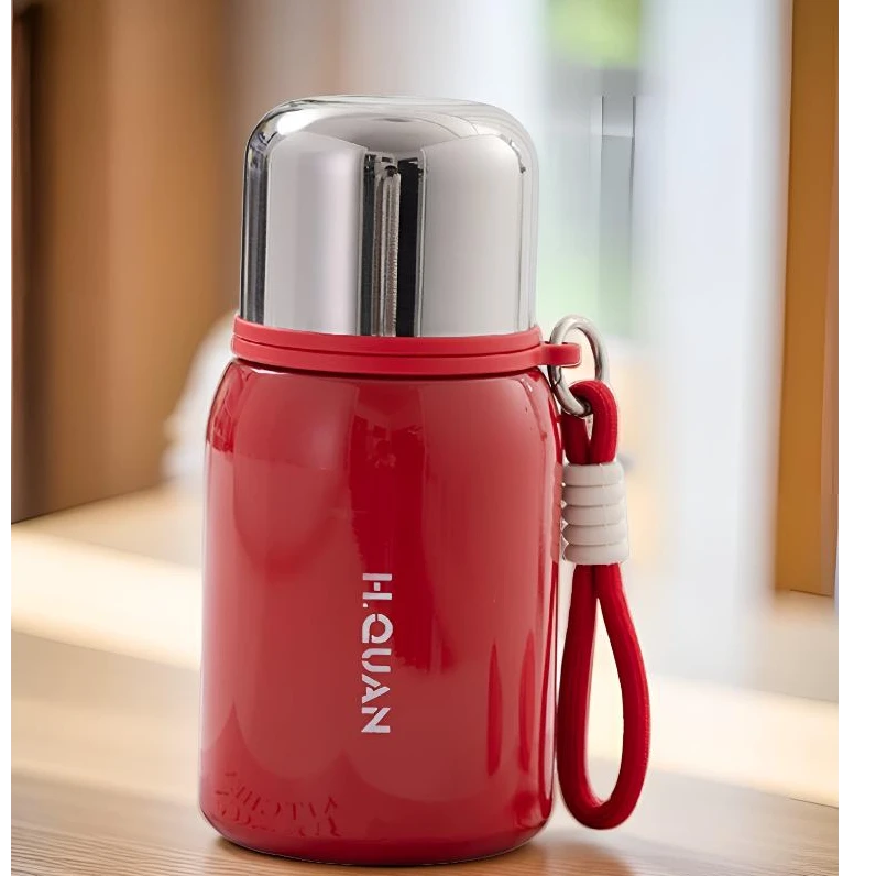 316釹士可愛小巧保温杯精缴创意户外双层车载大容量便携真空杯