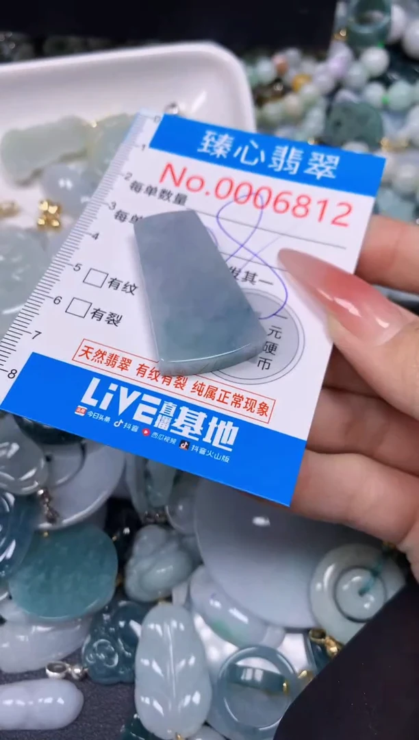 【闪购商品】翡翠颈饰未镶嵌含绳0006812