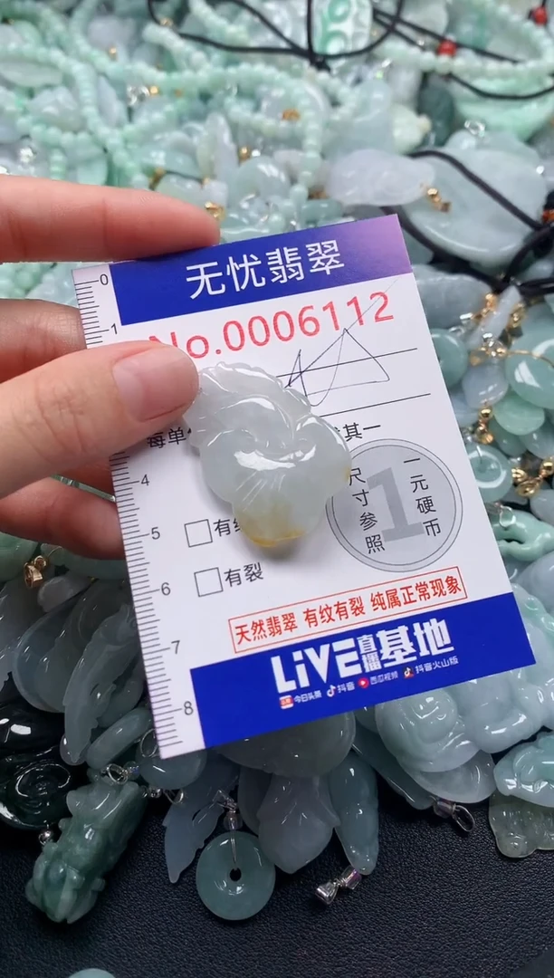颈饰未镶嵌翡翠6112