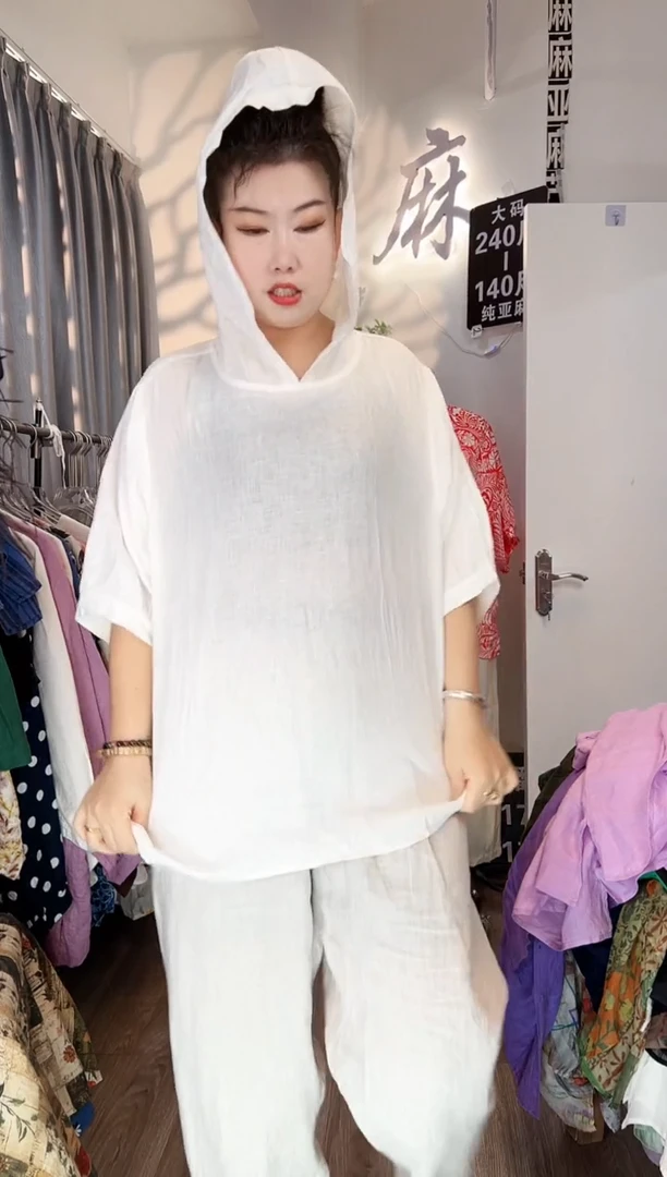 亚麻大码女装系列。
