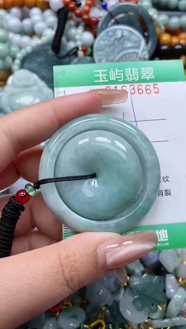 翡翠未镶嵌颈饰闪购0163665
