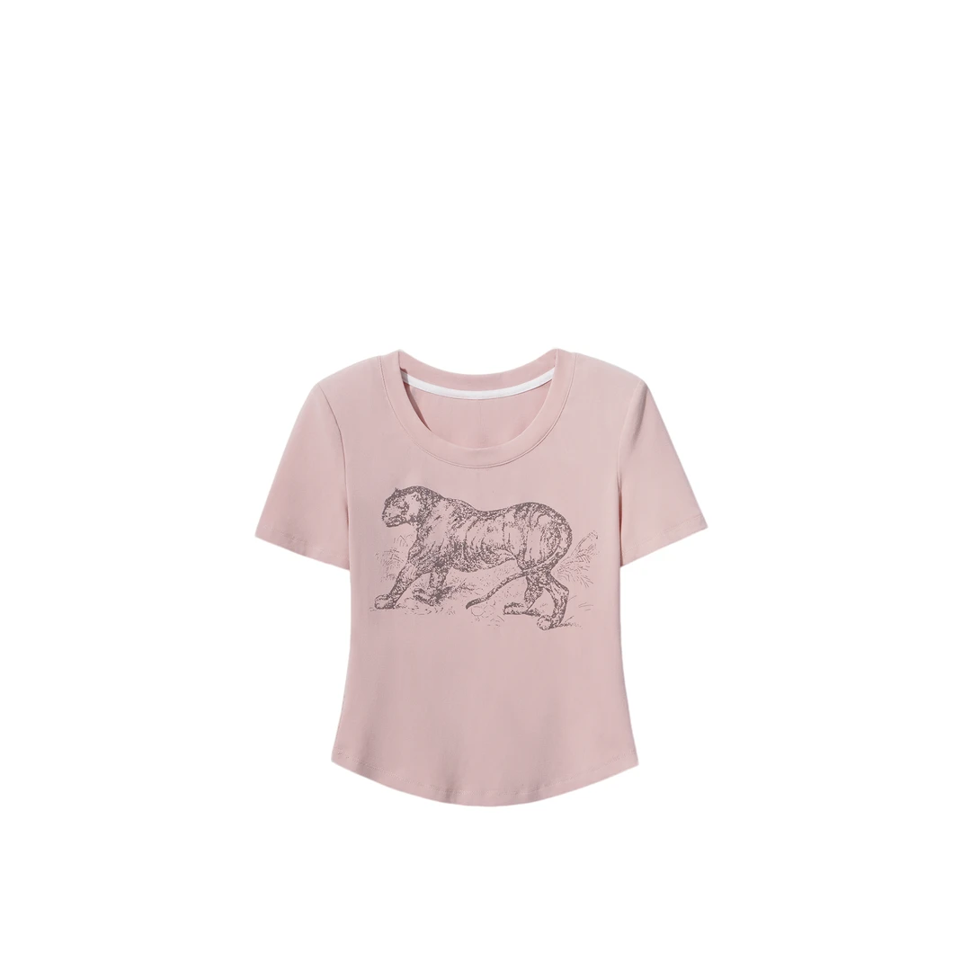 【小依专享】T7F10592H 潮流个性女士T恤-0592