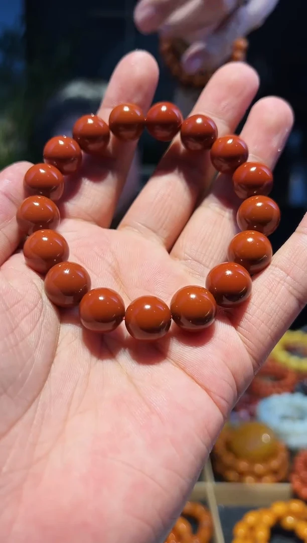 手串未镶嵌南红玛瑙13+单圈