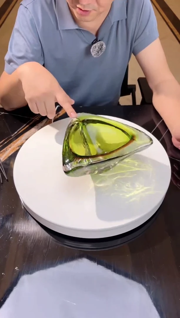 茶宠AJ1011105秋草绿烟灰缸