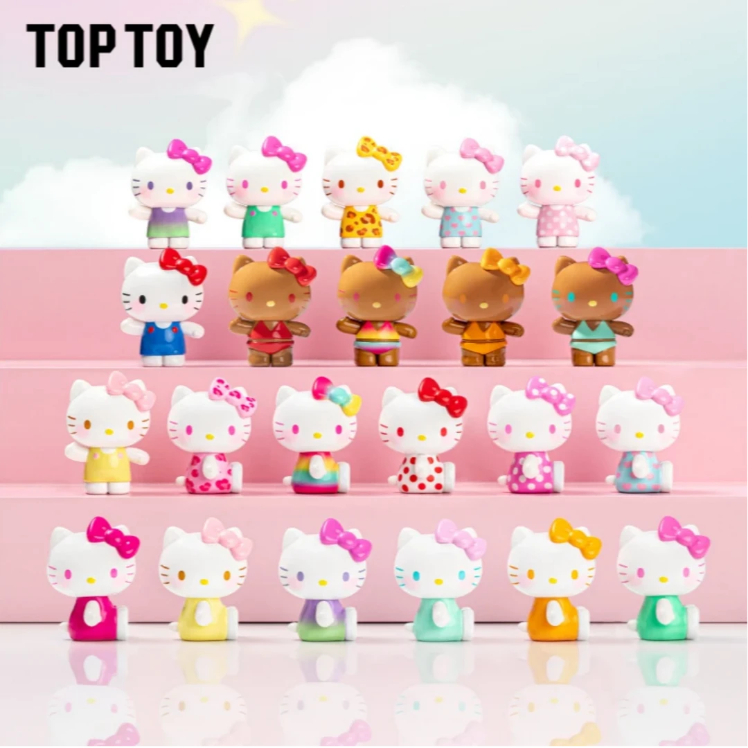 【全强娶转转乐】TT三丽鸥Hello Kitty夏日彩虹糖盲袋小摆件（代拆）