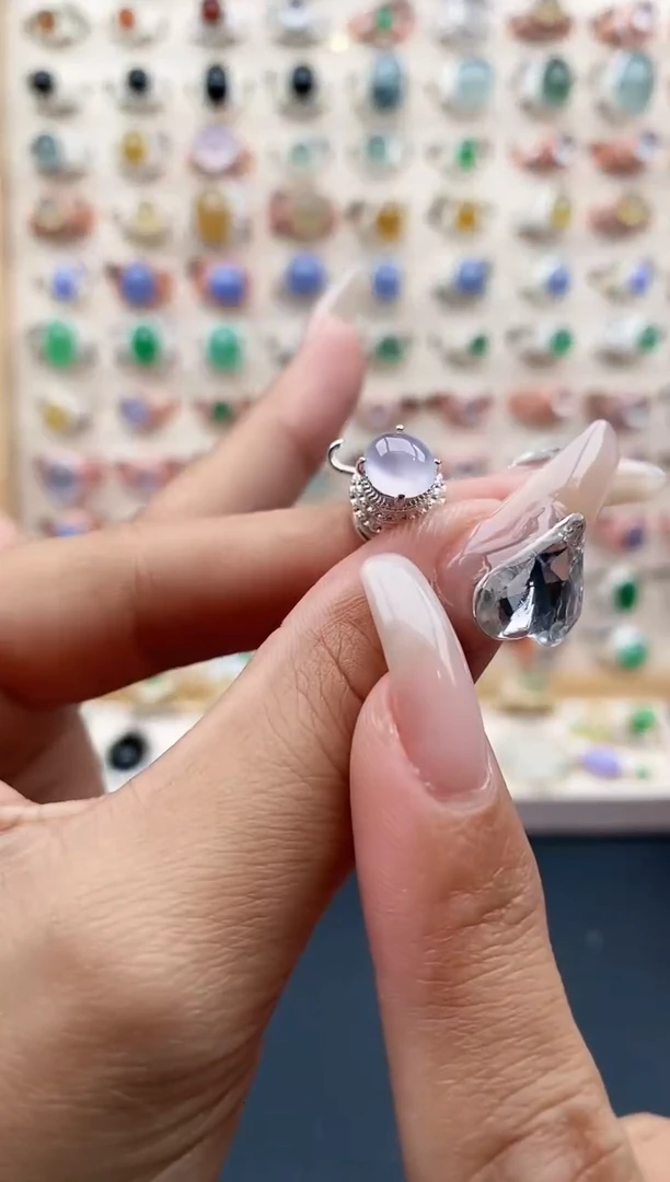 【闪购商品】翡翠裸石天然A货翡翠333  10+7