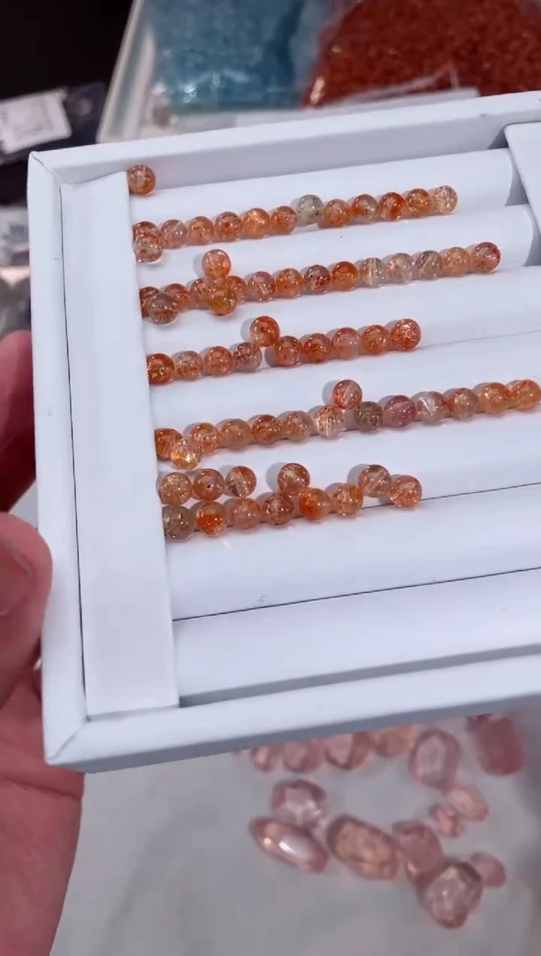 【闪购商品】水晶【T109】金太阳5m单珠未镶嵌多样性10颗