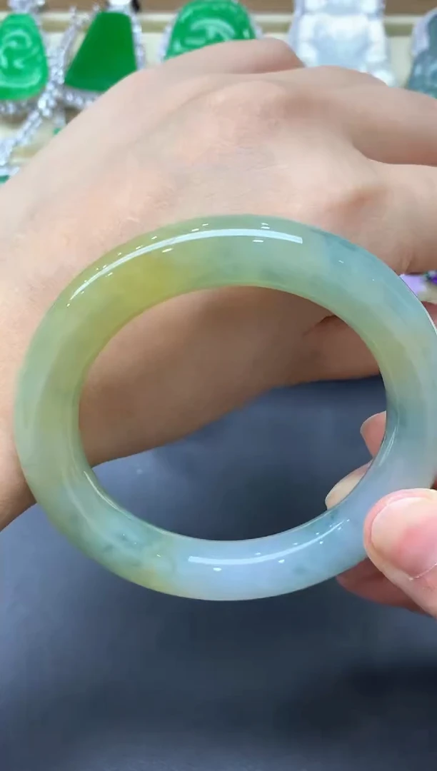 翡翠手镯未镶嵌476-中国好珍宝