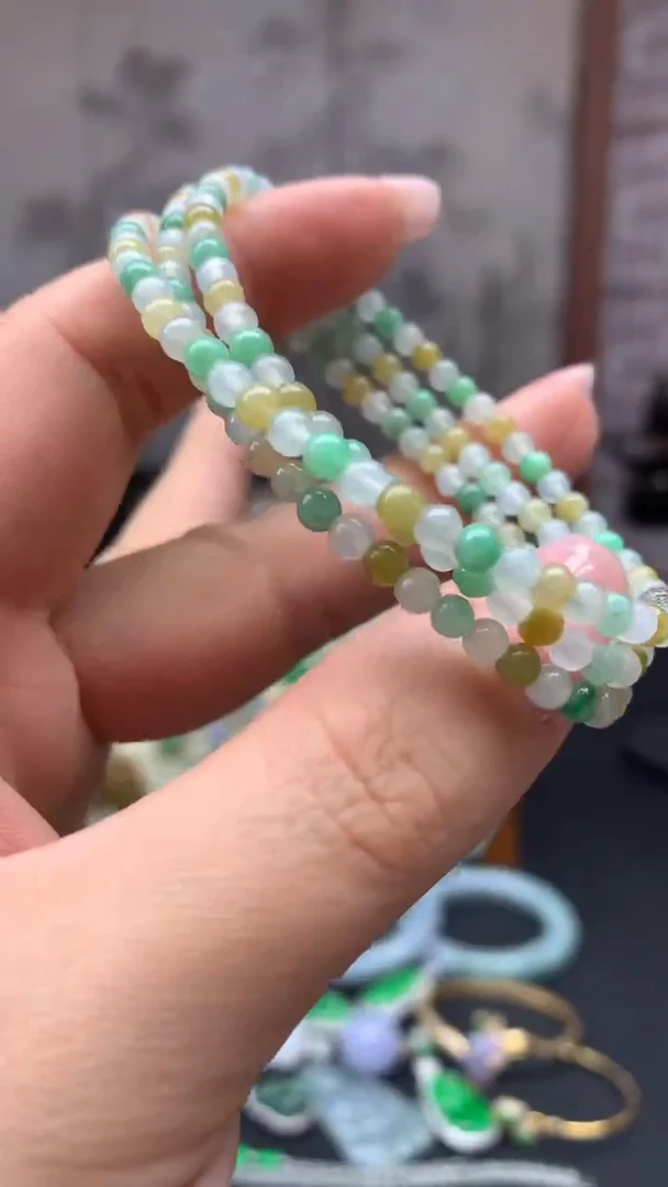 【闪购商品】翡翠手串未镶嵌29-天然翡翠