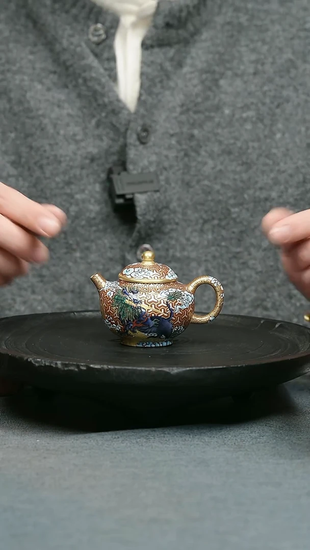 【闪购商品】紫砂茶壶五堂 龙生九子-睚眦