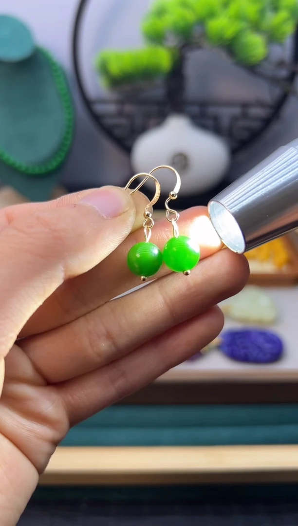 【闪购商品】和田玉手链14K金镶嵌E52