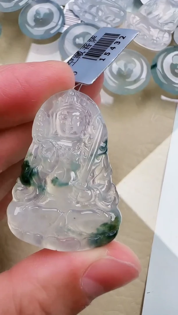 颈饰未镶嵌翡翠缅甸翡翠a货