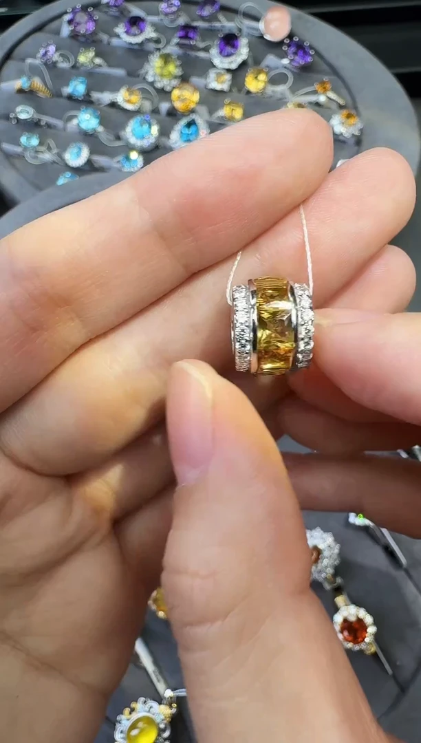 吊坠(不含链)银S925镶嵌水晶【七天鉴赏期】