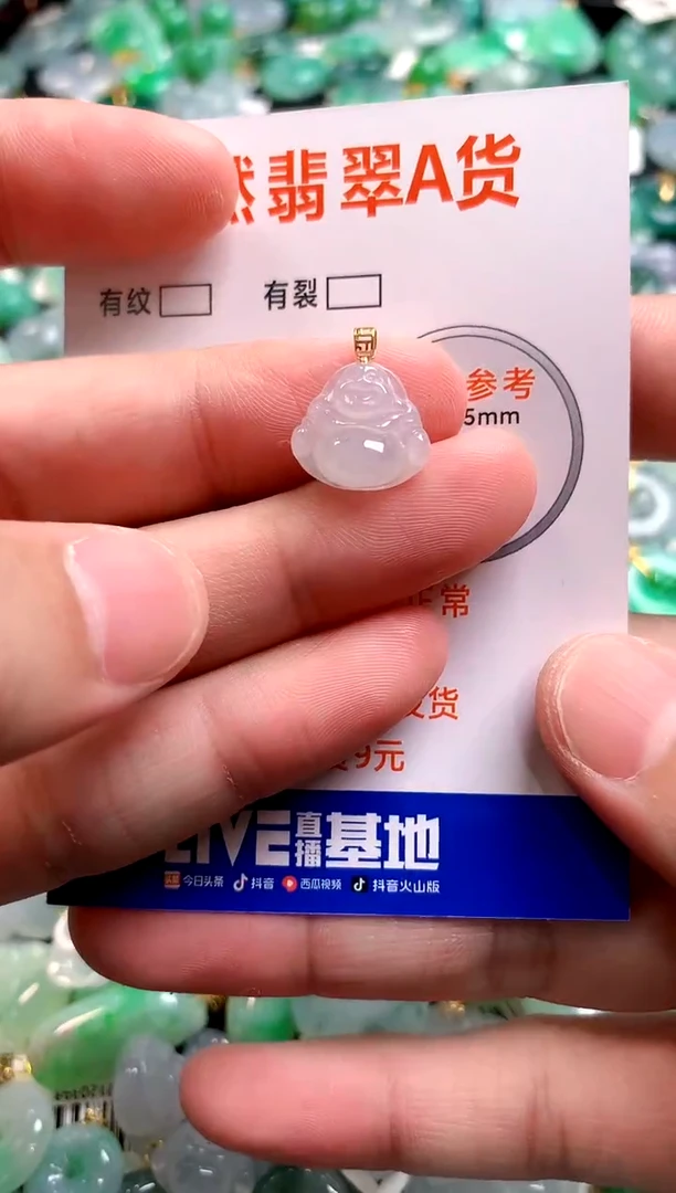 颈饰18K金镶嵌翡翠13003833