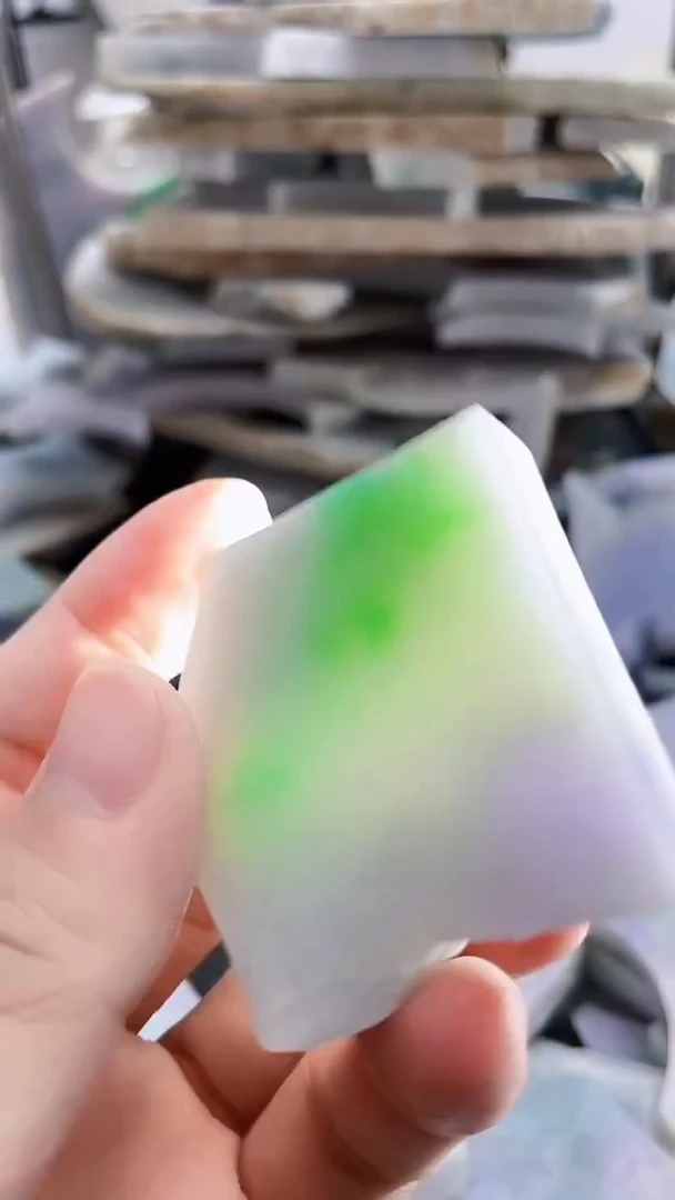 裸石翡翠天然A货翡翠板料