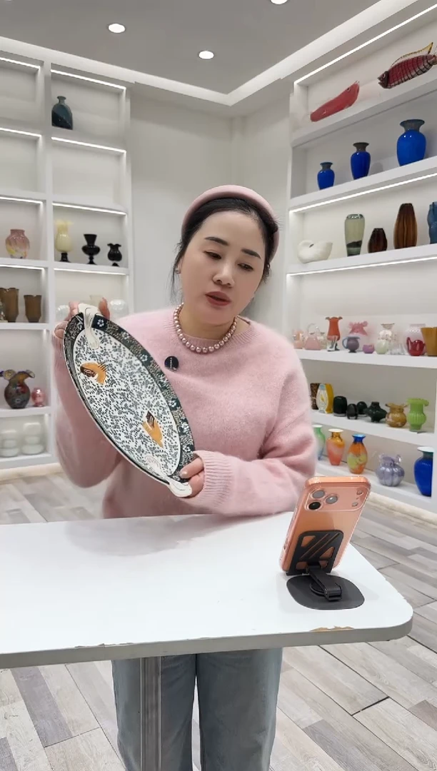 YS-陶瓷手绘长盘