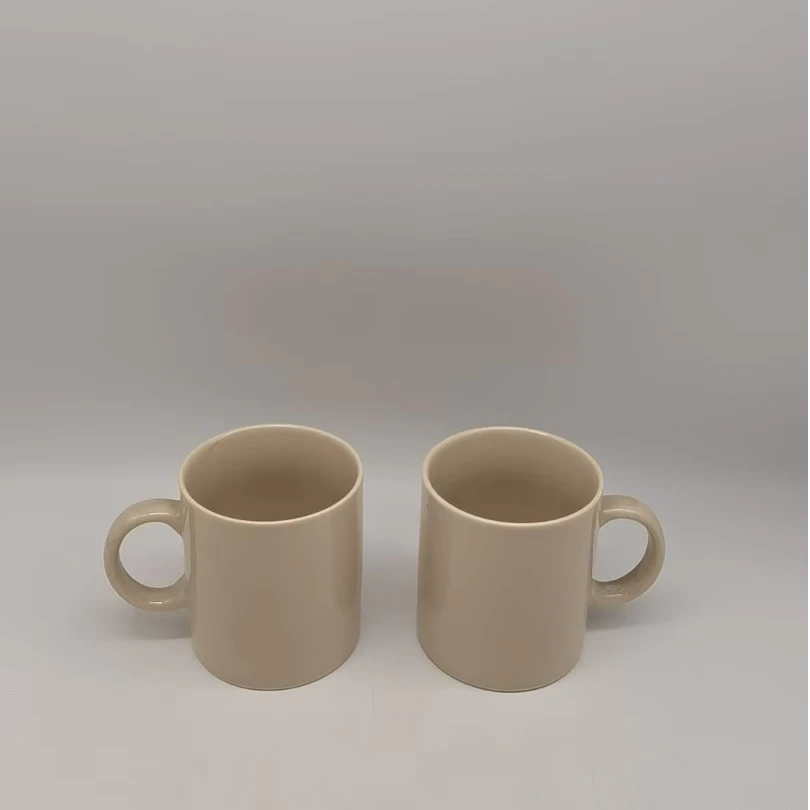 5790 水杯2个（口径7，高8.5）陶瓷餐具B7