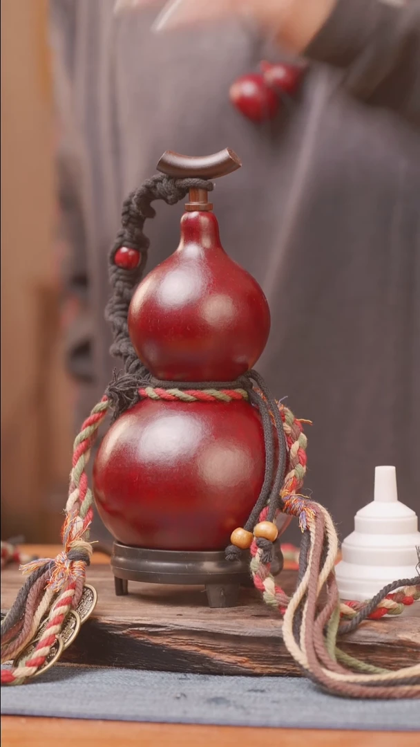 382号链接精品大漆葫芦现货现发[一物一拍]