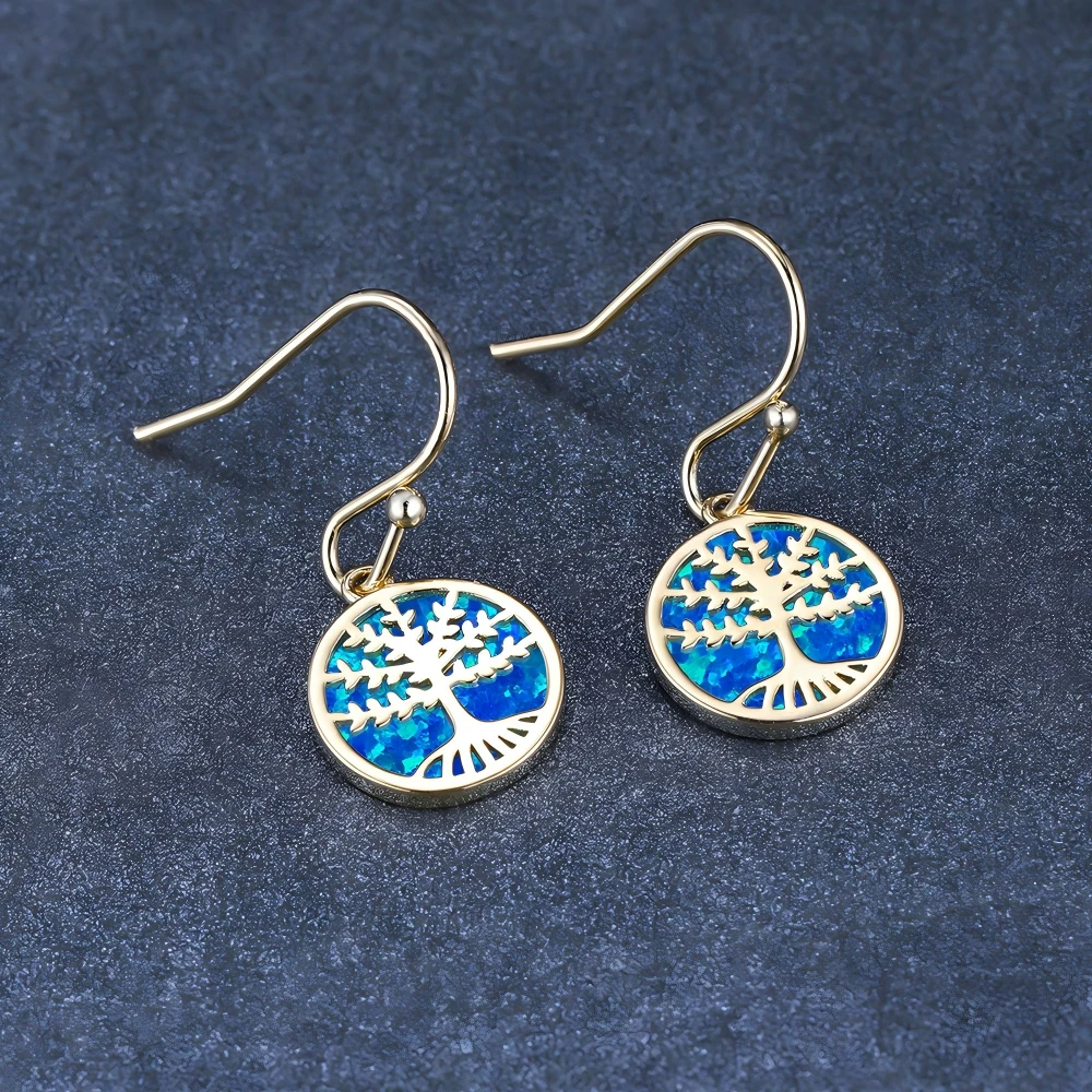 9075【原创欧泊opal系列】设计师澳宝耳饰