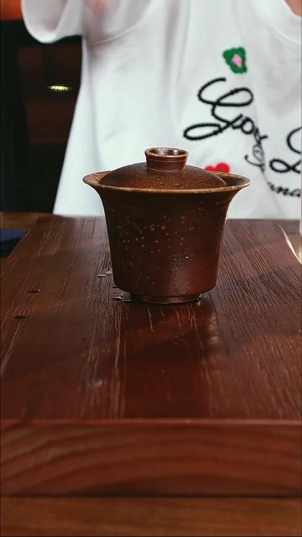 161木鱼炻纯手工茶器T