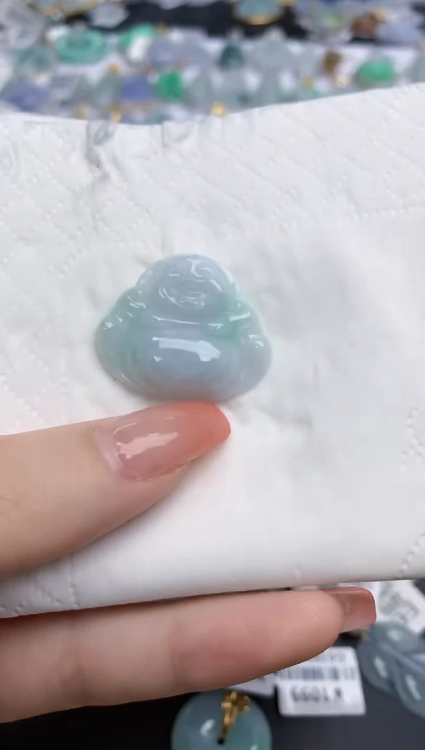 【闪购商品】翡翠颈饰未镶嵌天然缅甸翡翠A货