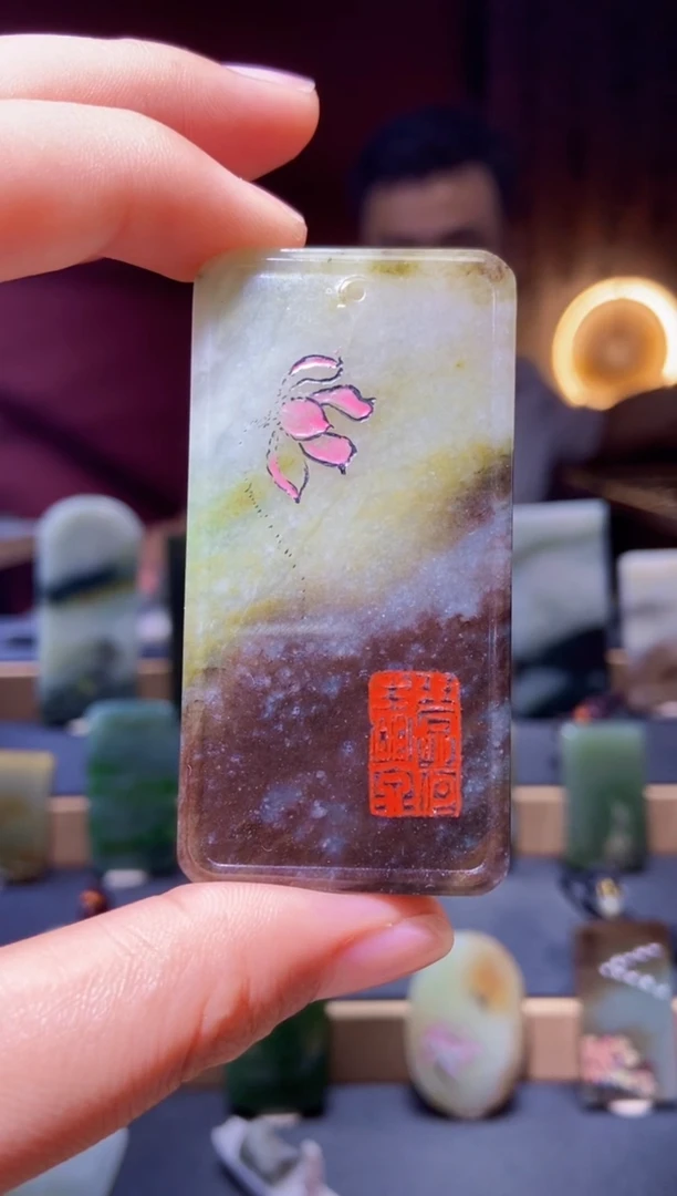 独山玉未镶嵌颈饰yc