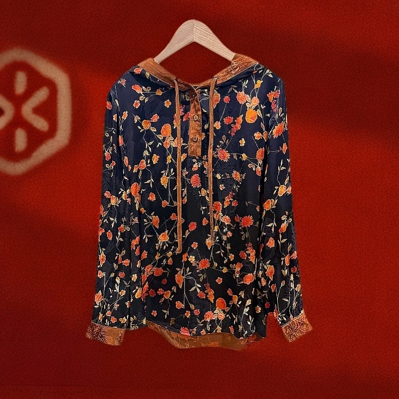 墨巷幽幽<<非遗美学>>1122时尚减龄气质百搭上衣