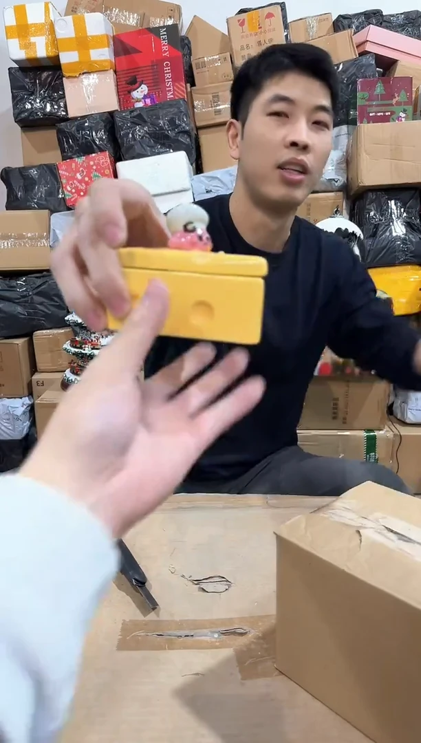 瓷片星之卡比奶酪首饰罐