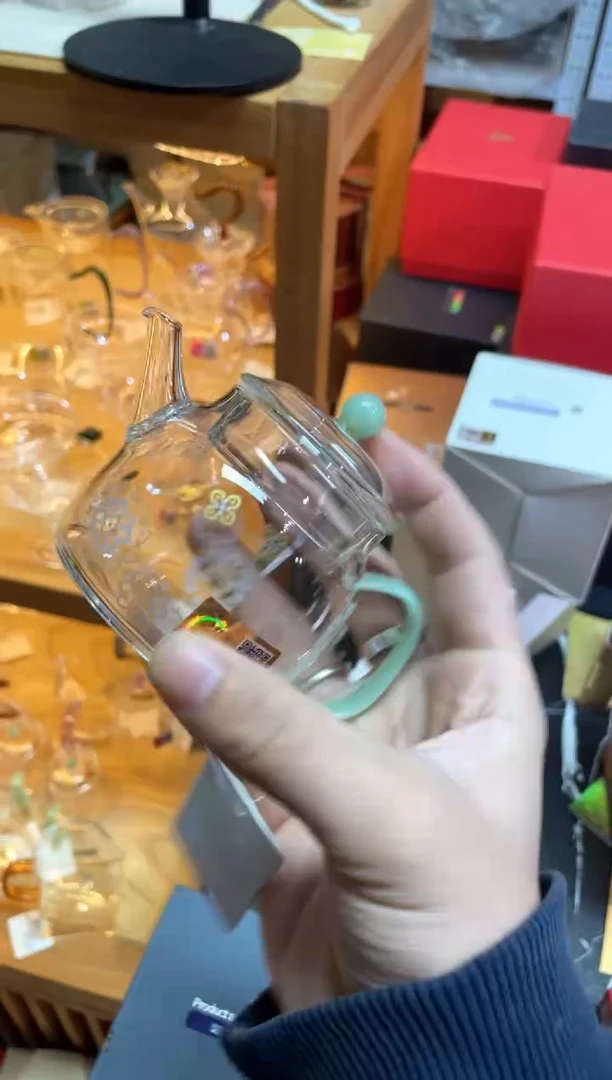 禾器/皮球花-言卿壶/浅玉+清禾杯浅玉一只
