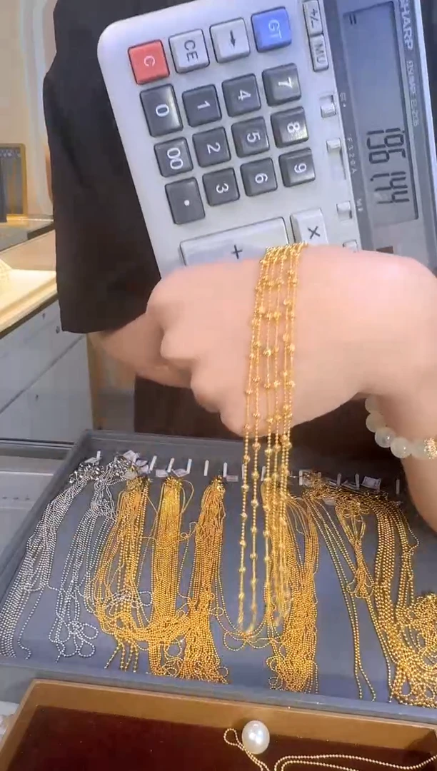 仙女隔珠链45cm 3.28g（多样性发货）
