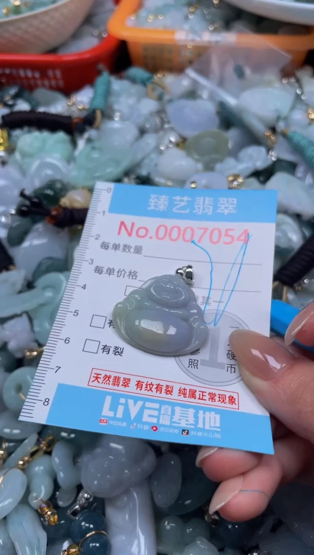 颈饰未镶嵌翡翠7054