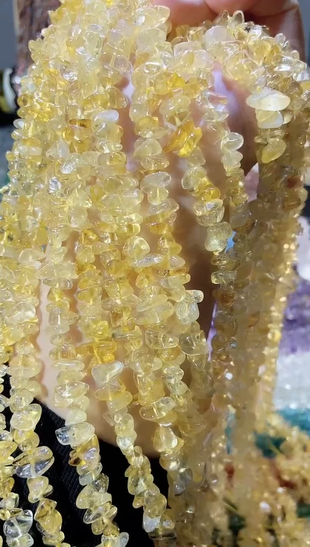 未镶嵌珠宝半成品水晶黄水晶