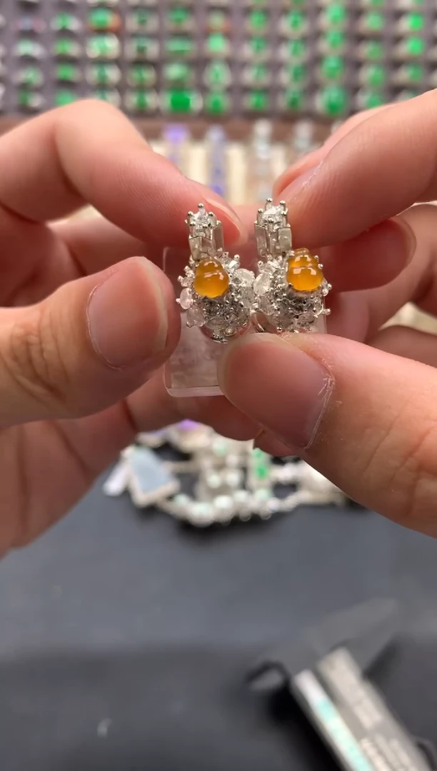 翡翠戒指未镶嵌天然缅甸A货翡翠未镶嵌 粉丝福利