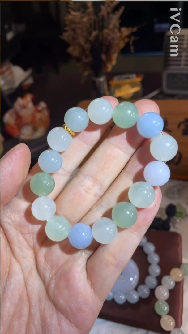 足金镶嵌定制翡翠9686号