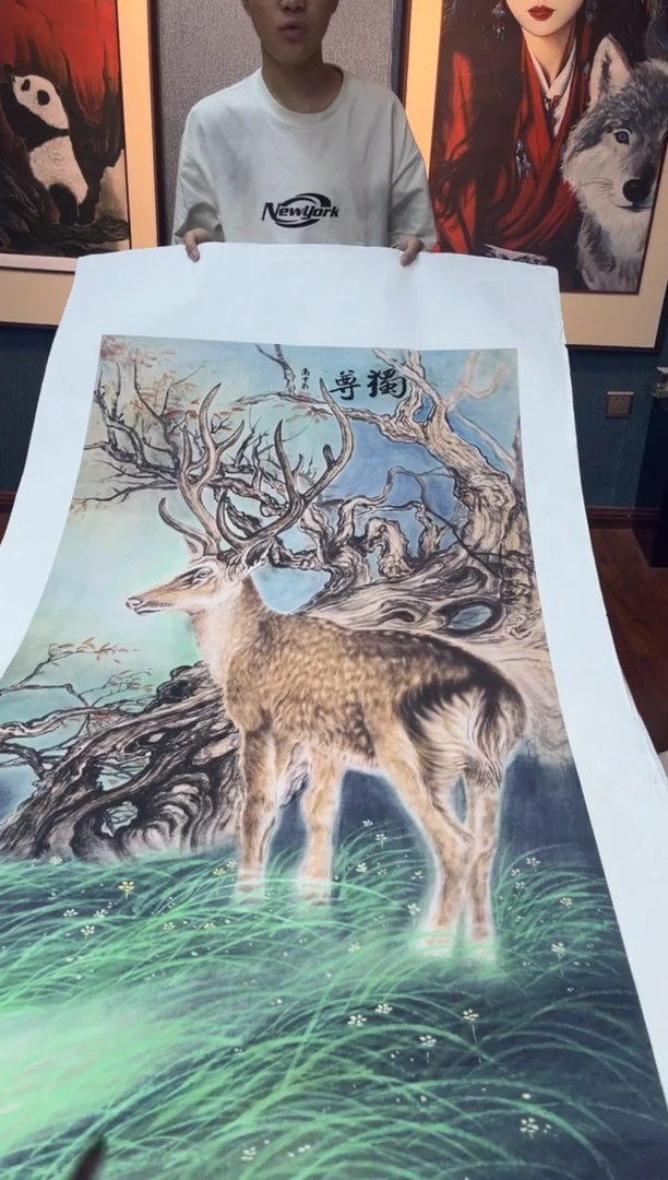 国画九霄甄选国画作品37