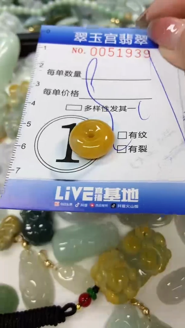 【闪购商品】翡翠颈饰未镶嵌闪购0051939