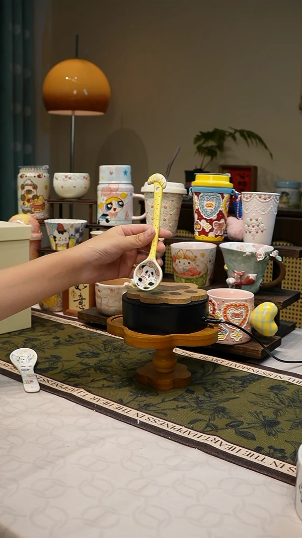 瓷【不带盒子】高温釉下彩