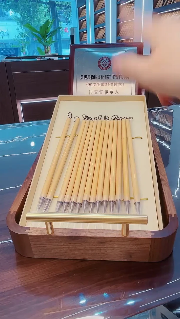 新款30支，黄竹笔杆狼毫，超级性价比