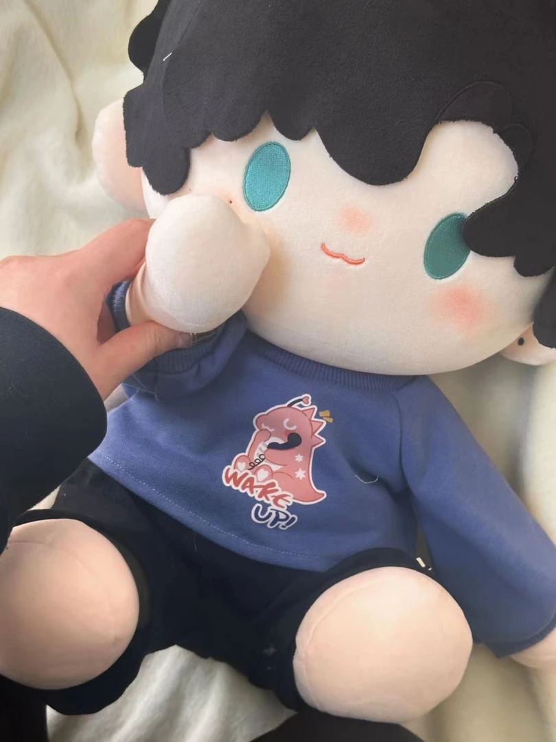 士多啤梨原创萧逸专属小恐龙卫衣套装40cm娃衣坐姿换装