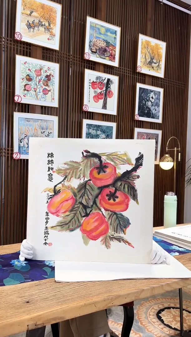 版画耿玉琨名章限量版画S