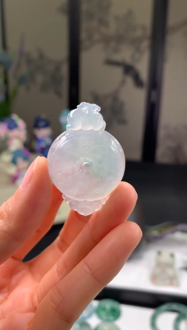 未镶嵌定制翡翠023208042（27.7*6.1）