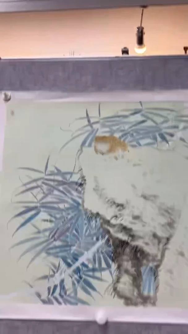国画邹训精-4平尺-国画作品-x