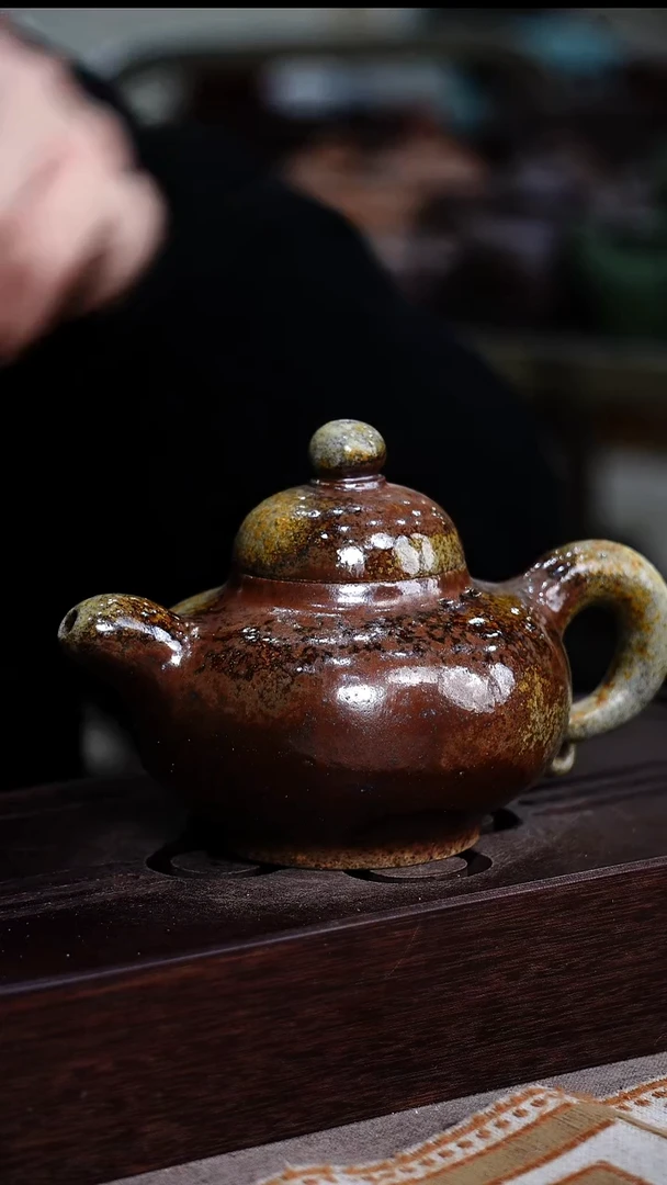 茶壶紫砂宜兴柴烧紫砂壶
