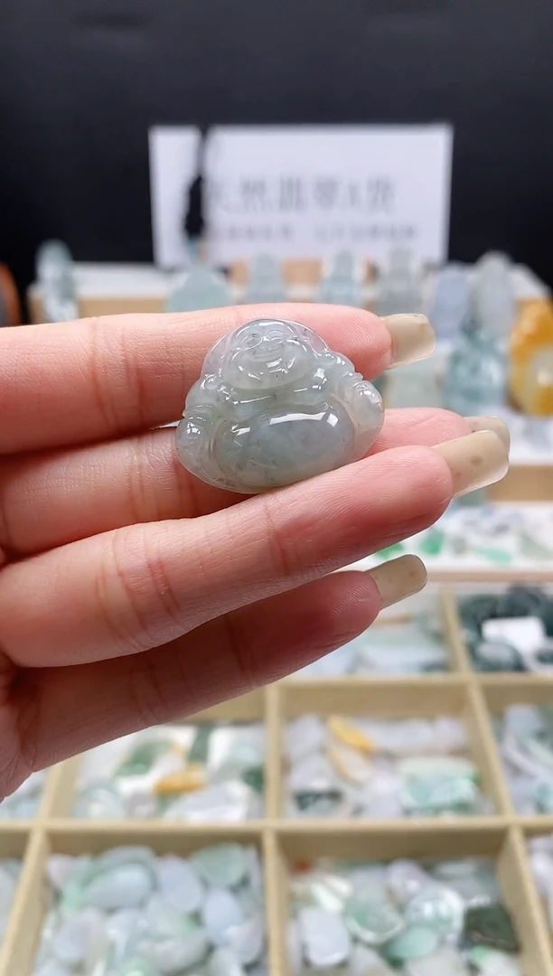 翡翠合金吊坠(不含链)21佛公