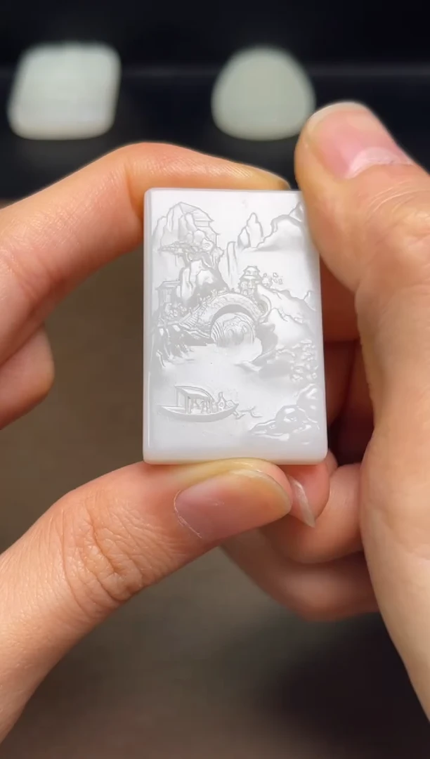 颈饰未镶嵌和田玉40