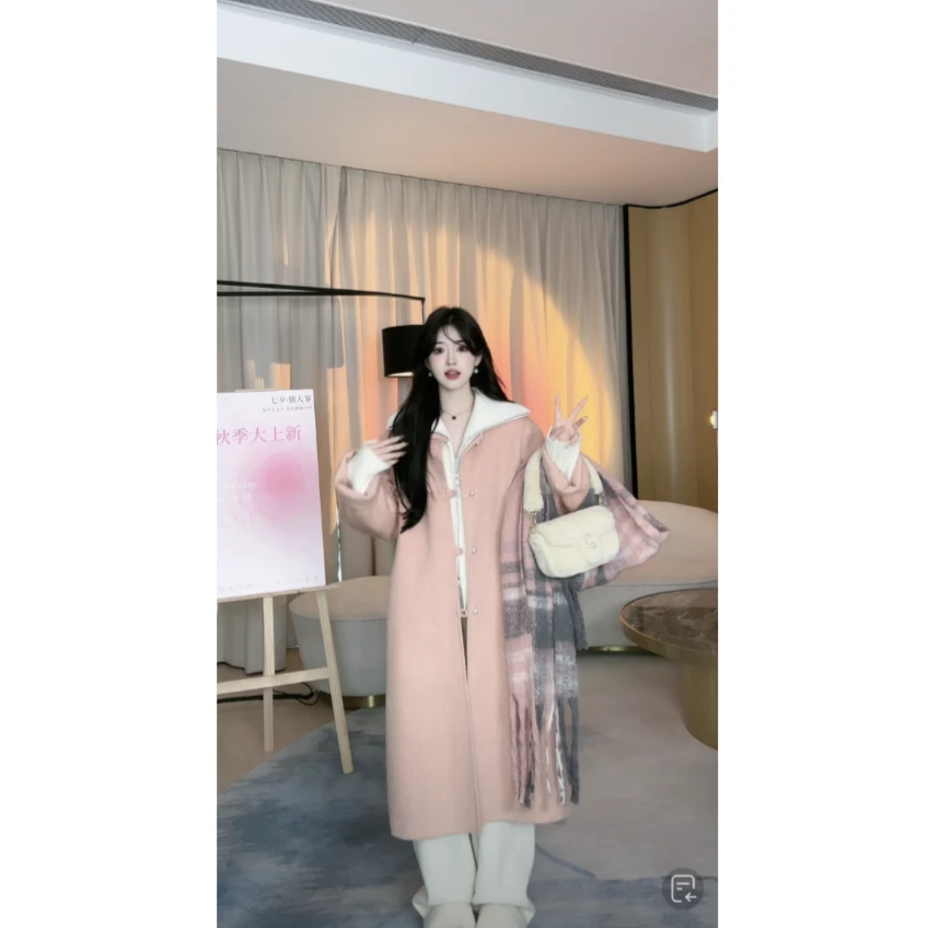 【千寻严选】乖乖大小姐X3DY7766大衣预